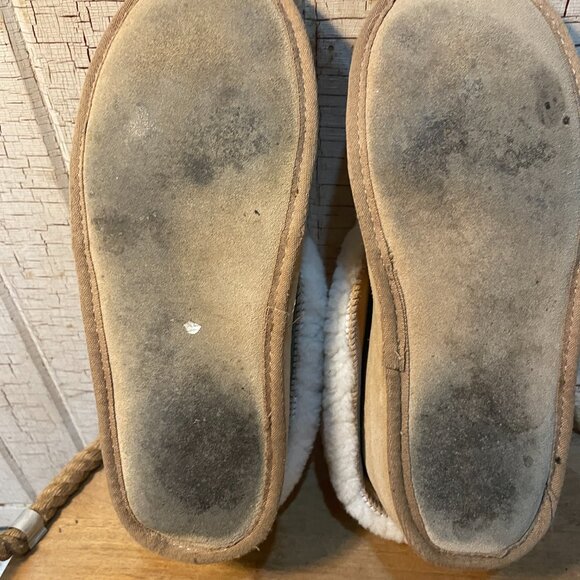 Sheepskin Booties Warm NO TAG US 11 - Picture 3 of 4